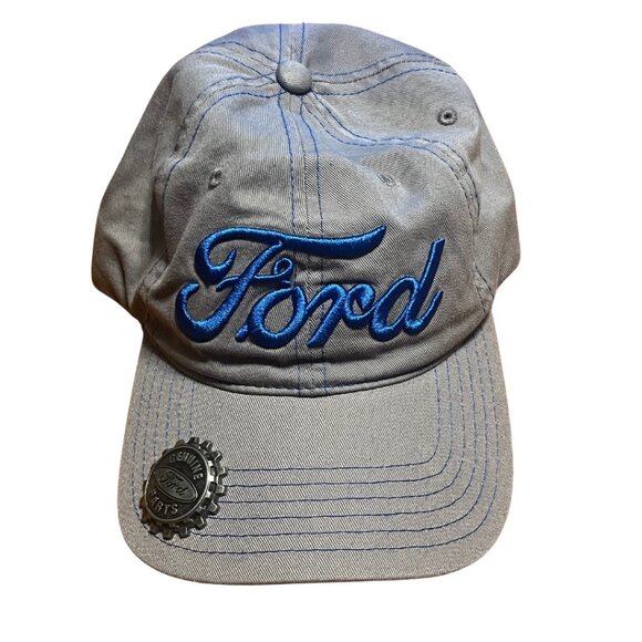 Authentic Ford Bottle Opener Baseball Cap Adjustable Strap - Picture 1 of 5